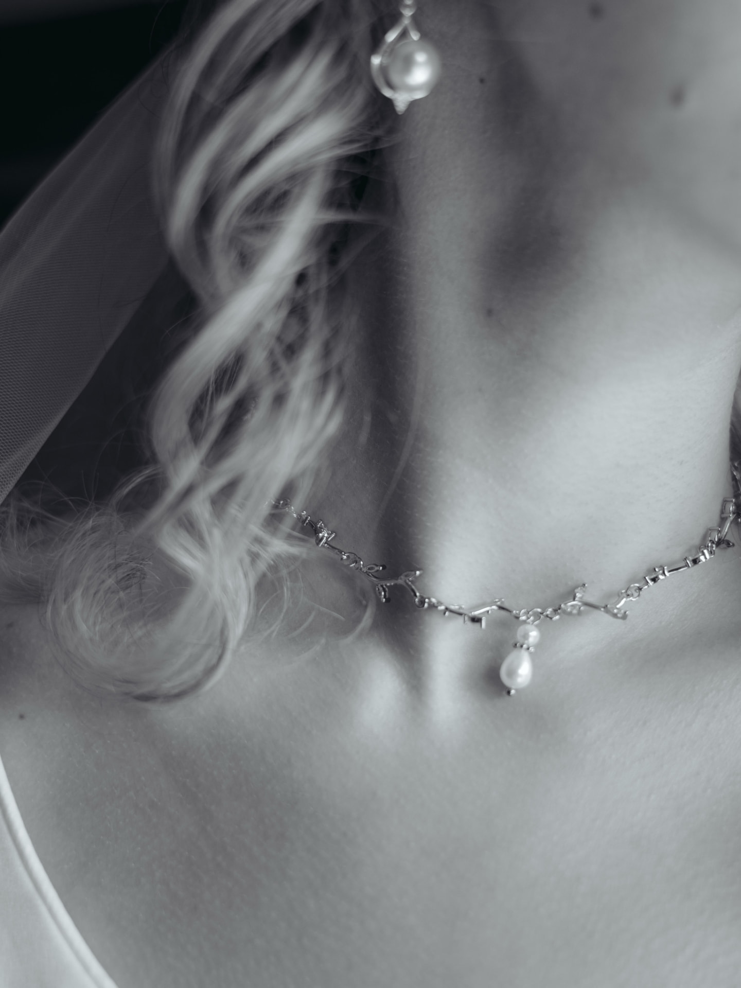 Kette in Schwarzweiss